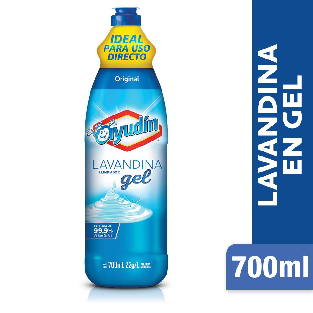LAVANDINA EN GEL AYUDIN X 750 ML ORIGINAL